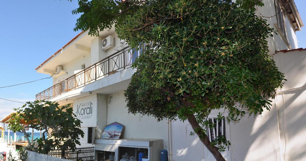 Coralli Beach Studios-Apartments Kallithea  Ngoại thất bức ảnh